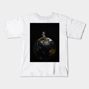 Earth Is My Playground Kids T-Shirt